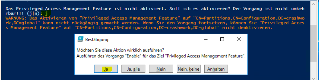 Privileged Access Management mit Just Enough Administration (V1.04)