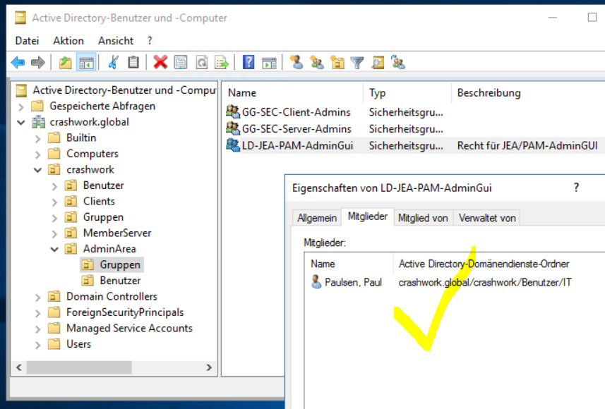 Privileged Access Management mit Just Enough Administration (V1.04)