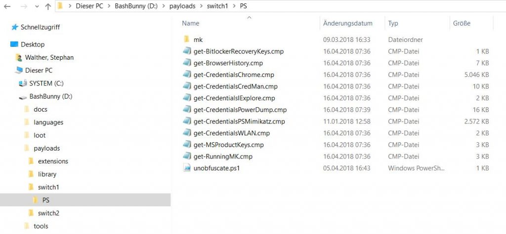Hacking mit dem BashBunny