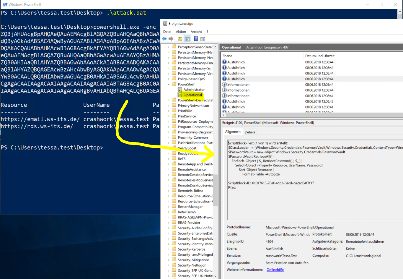 PS-Security &#8211; Powershell Script Block Logging