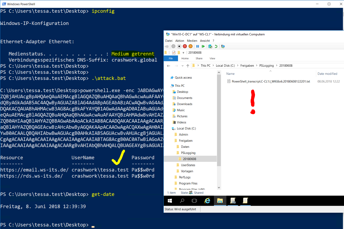 PS-Security &#8211; PowerShell Transcription