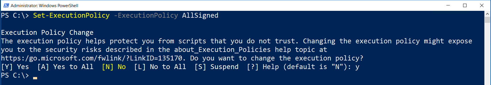 PS-Security &#8211; PowerShell Script Execution