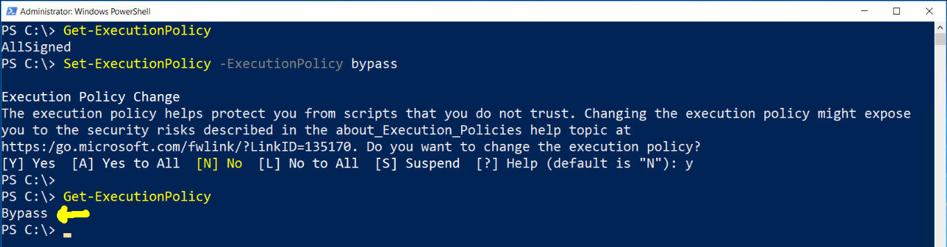 PS-Security &#8211; PowerShell Script Execution