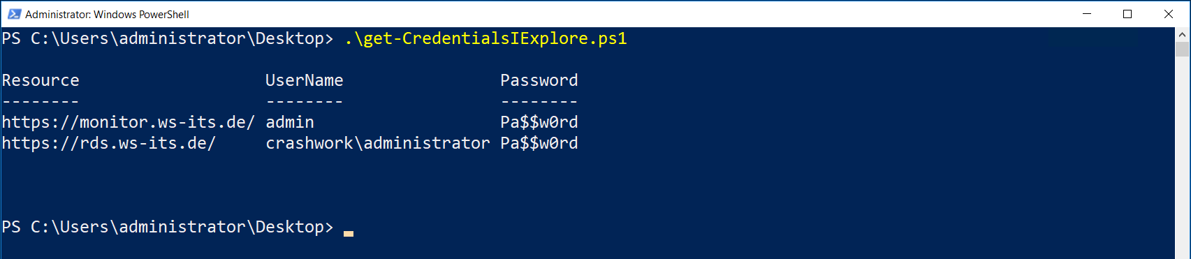 PS-Security &#8211; PowerShell Script Execution
