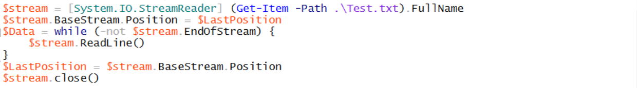 PowerShell &#038; StreamReader lesen große Textfiles