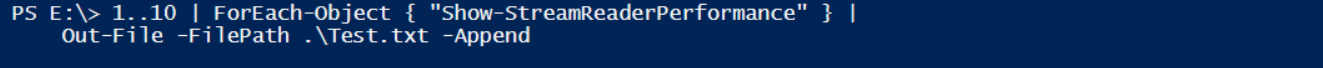 PowerShell &#038; StreamReader lesen große Textfiles