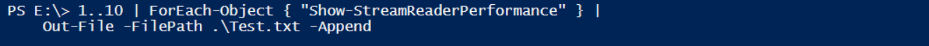 PowerShell &#038; StreamReader lesen große Textfiles