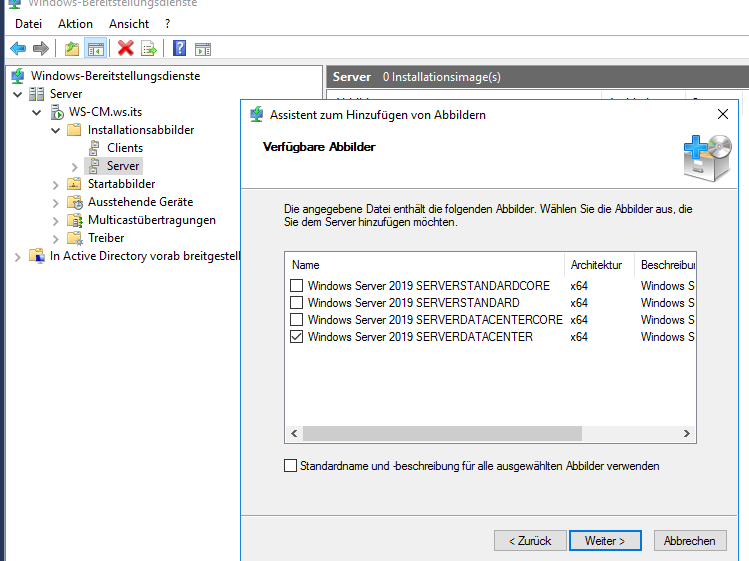 Serie „Migration auf Windows Server 2019“ &#8211; Neuinstallation von WS-HV3 (Hyper-V)