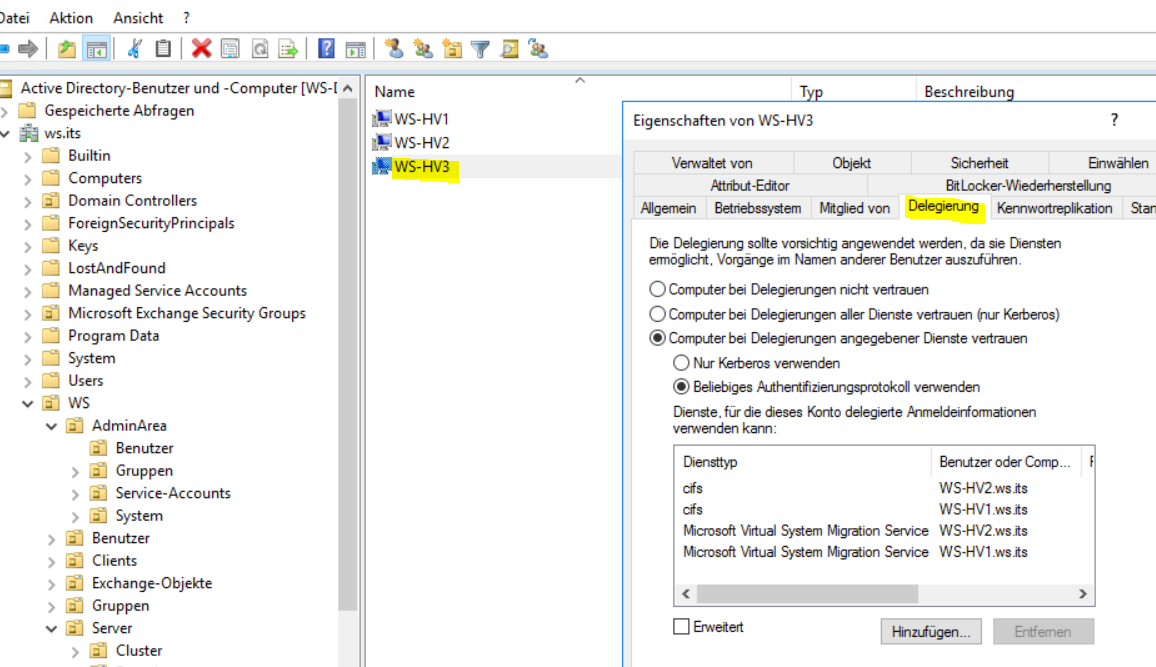 Serie „Migration auf Windows Server 2019“ &#8211; Neuinstallation von WS-HV3 (Hyper-V)