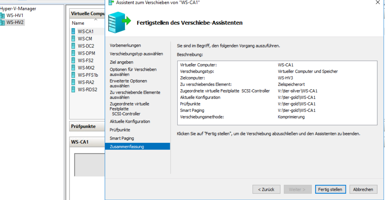 Serie „Migration auf Windows Server 2019“ &#8211; Neuinstallation von WS-HV3 (Hyper-V)