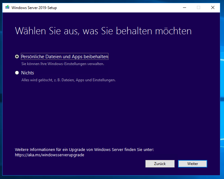 Serie „Migration auf Windows Server 2019“ – Upgrade von WS-MON (ATA)