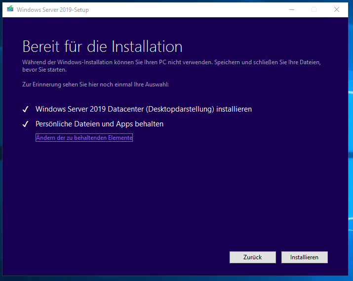 Serie „Migration auf Windows Server 2019“ – Upgrade von WS-MON (ATA)