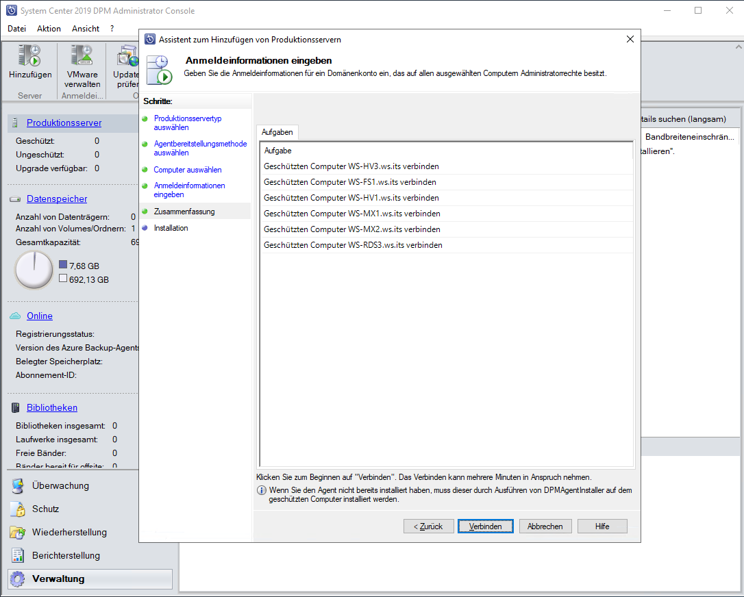 Serie „Migration auf Windows Server 2019“ – Update auf Data Protection Manager 2019 (DPM)