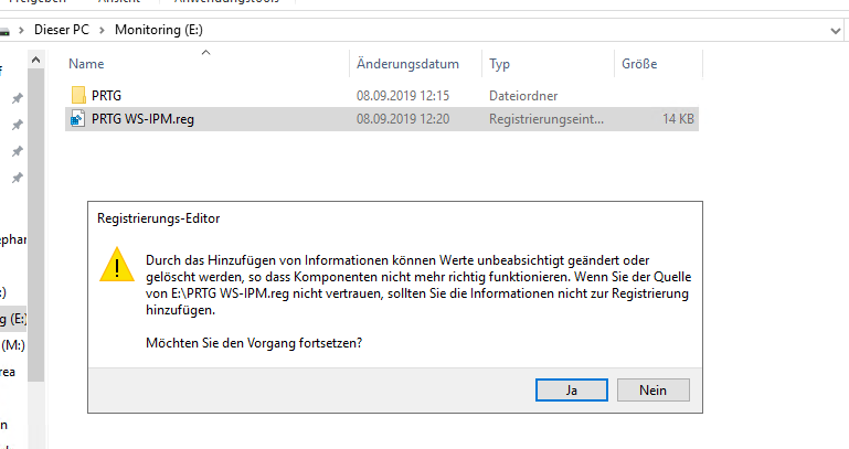 Serie „Migration auf Windows Server 2019“ – Migration von PRTG &#038; SYSLOG (WS-MON)