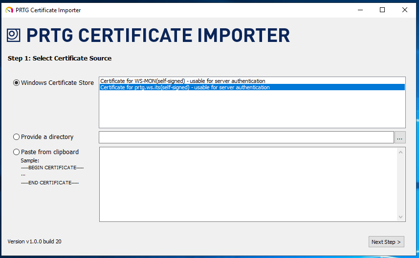 Serie „Migration auf Windows Server 2019“ – Migration von PRTG &#038; SYSLOG (WS-MON)