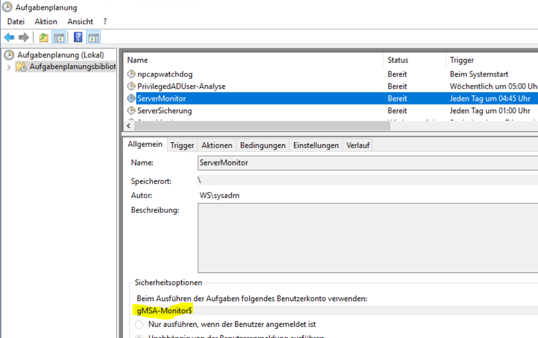 Serie „Migration auf Windows Server 2019“ – Migration von PRTG &#038; SYSLOG (WS-MON)