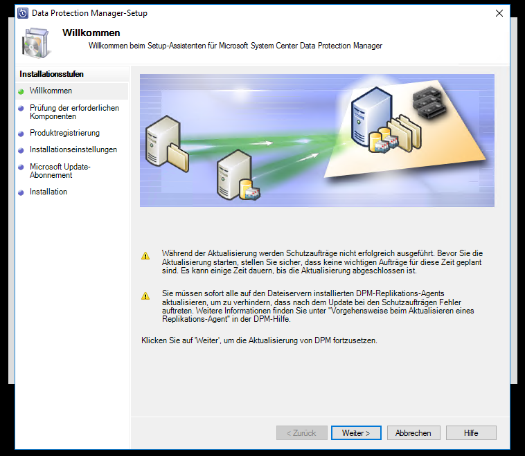 Serie „Migration auf Windows Server 2019“ – Update auf Data Protection Manager 2019 (DPM)