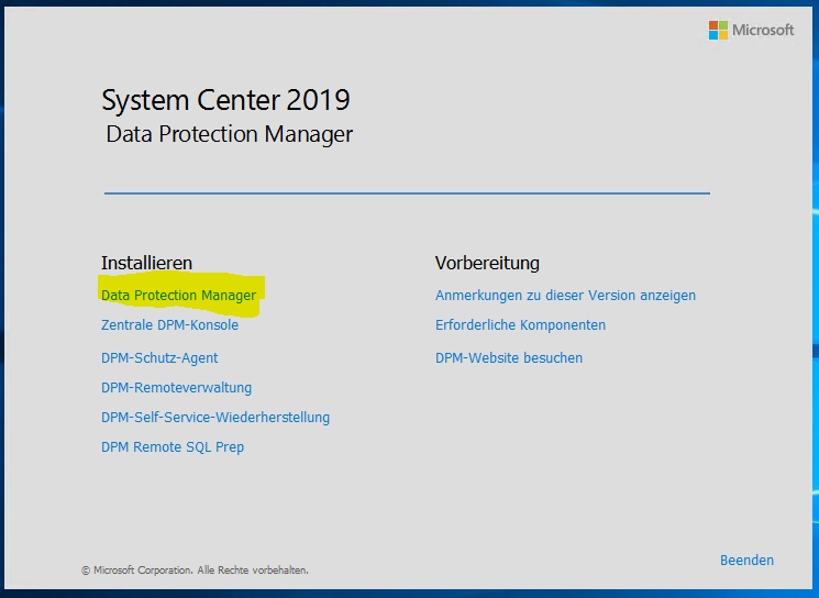 Serie „Migration auf Windows Server 2019“ – Update auf Data Protection Manager 2019 (DPM)