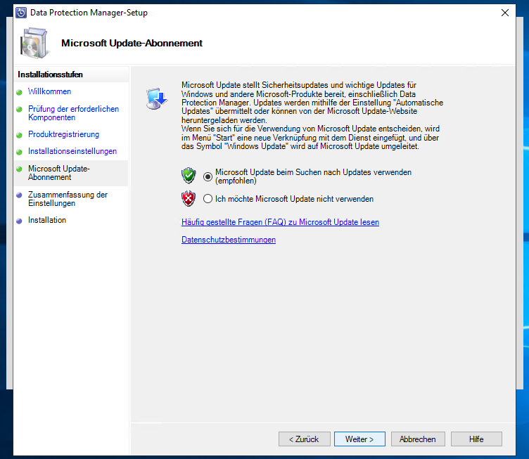 Serie „Migration auf Windows Server 2019“ – Update auf Data Protection Manager 2019 (DPM)