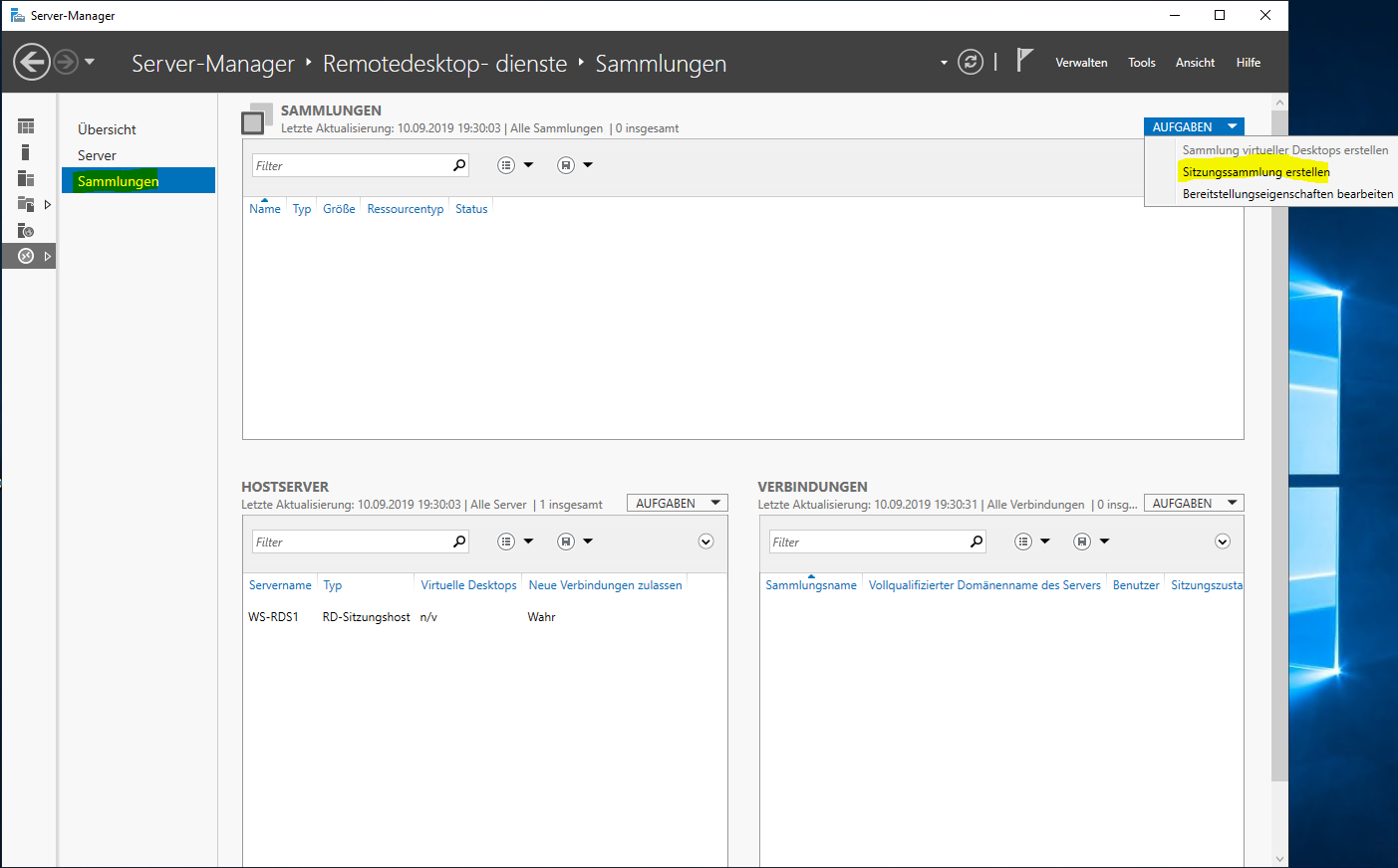 Serie „Migration auf Windows Server 2019“ – Installation eines HTML5-RDS-Servers (WS-RDS1)