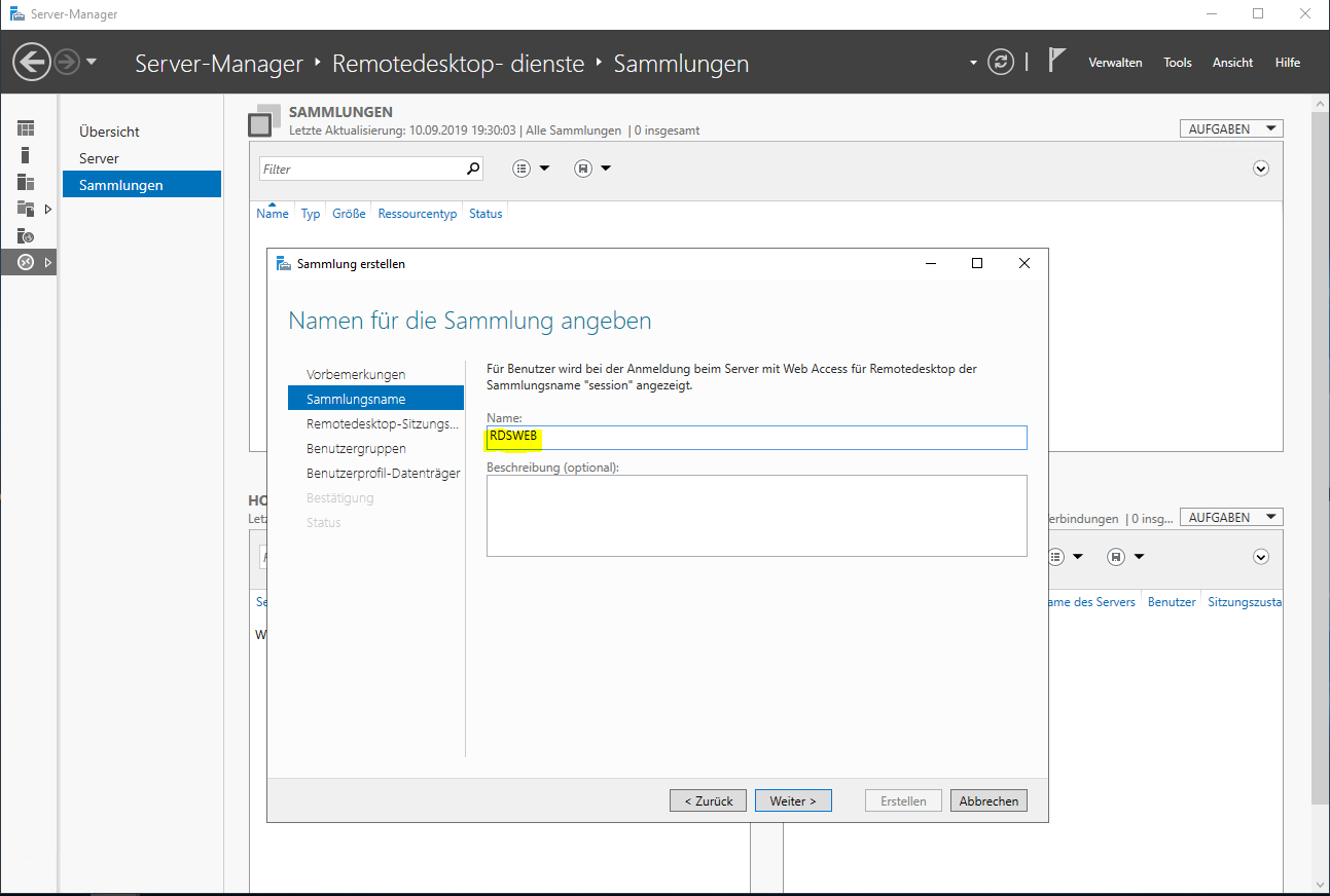 Serie „Migration auf Windows Server 2019“ – Installation eines HTML5-RDS-Servers (WS-RDS1)