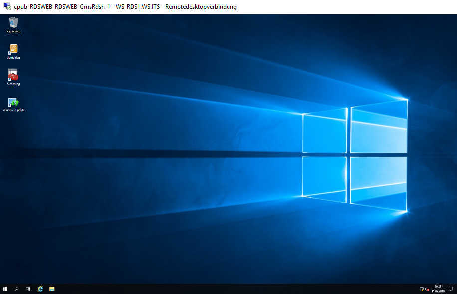 Serie „Migration auf Windows Server 2019“ – Installation eines HTML5-RDS-Servers (WS-RDS1)