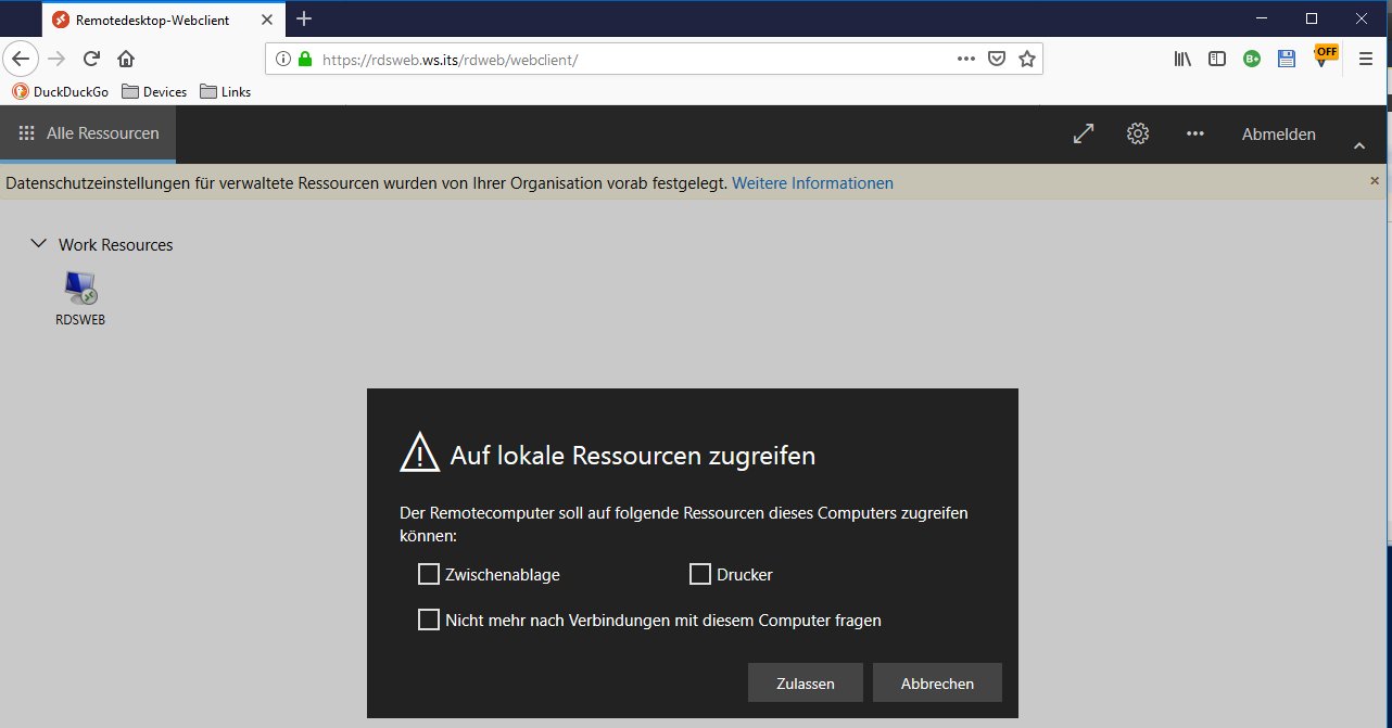 Serie „Migration auf Windows Server 2019“ – Installation eines HTML5-RDS-Servers (WS-RDS1)