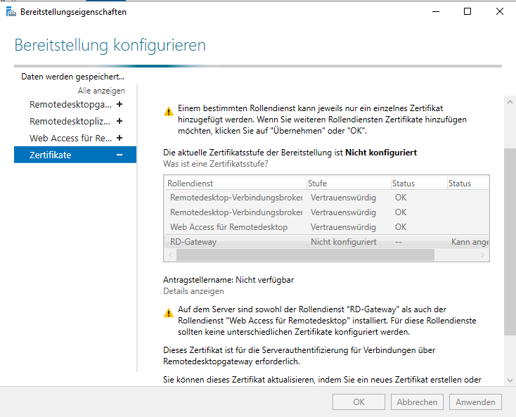 Serie „Migration auf Windows Server 2019“ – Installation eines HTML5-RDS-Servers (WS-RDS1)