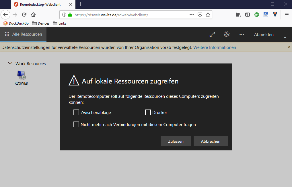 Serie „Migration auf Windows Server 2019“ – Installation eines HTML5-RDS-Servers (WS-RDS1)