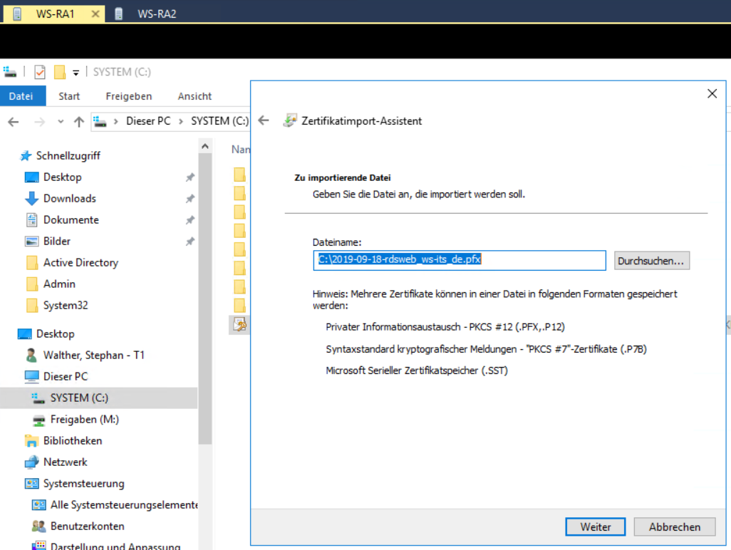 Serie „Migration auf Windows Server 2019“ – Installation eines HTML5-RDS-Servers (WS-RDS1)