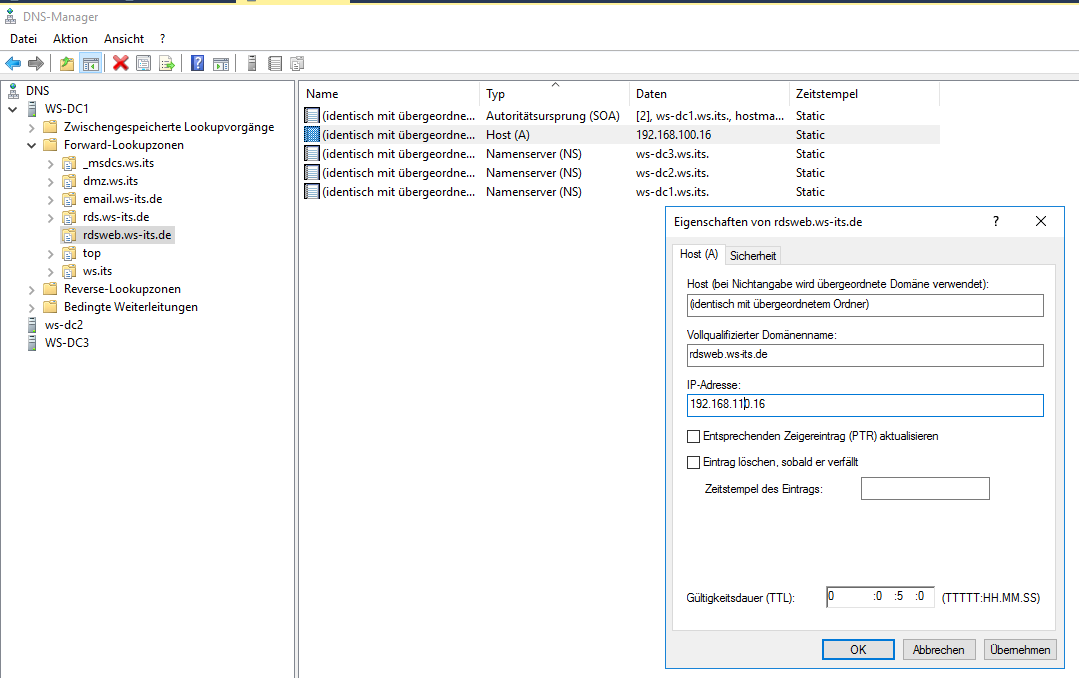 Serie „Migration auf Windows Server 2019“ – Installation eines HTML5-RDS-Servers (WS-RDS1)