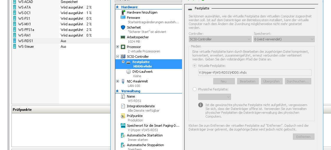 Serie „Migration auf Windows Server 2019“ – Installation eines HTML5-RDS-Servers (WS-RDS1)