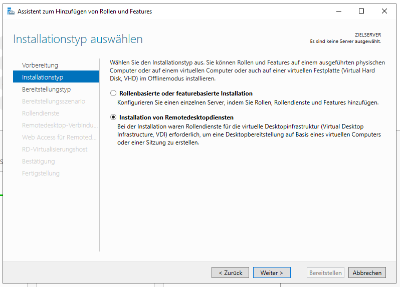 Serie „Migration auf Windows Server 2019“ – Installation eines HTML5-RDS-Servers (WS-RDS1)