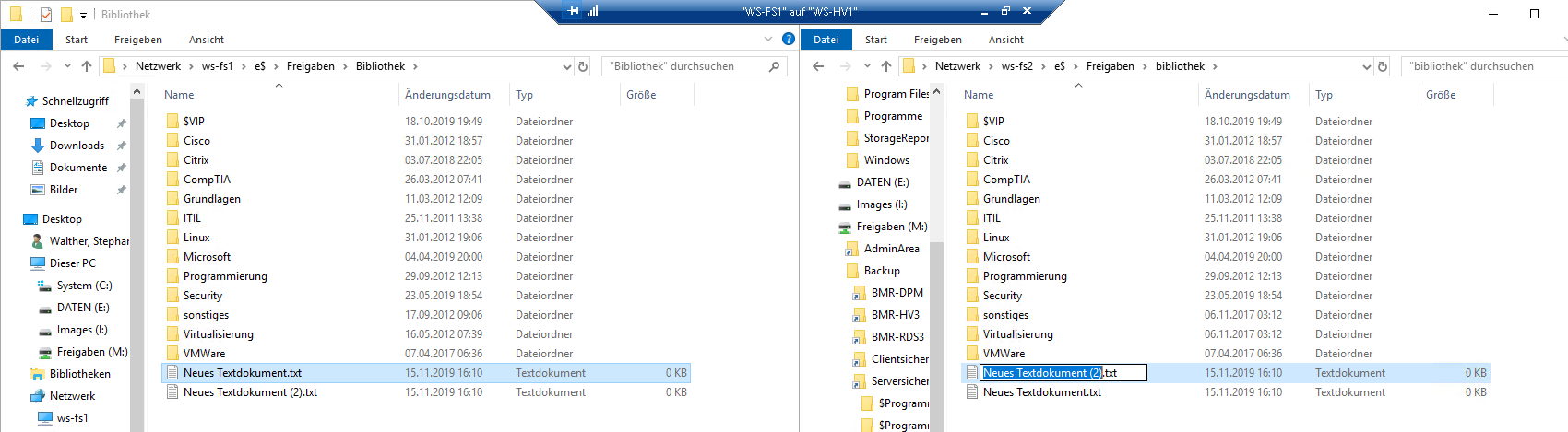 Serie „Migration auf Windows Server 2019“ – Migration der File- und Printserver mit DFSR und DFSN (WS-FS1 &#038; WS-FS2)