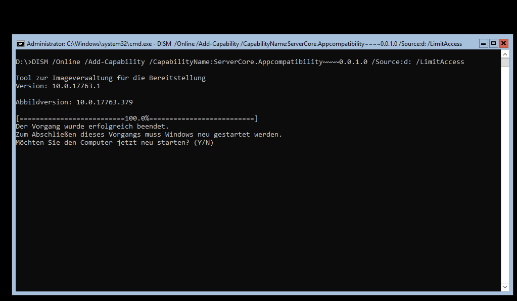 WSHowTo &#8211; Windows Server 2019 Core FOD AppCompatibility