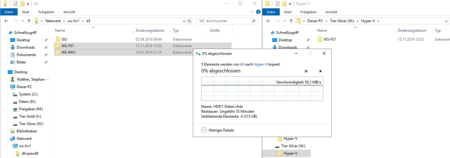 Serie „Migration auf Windows Server 2019“ – Bereitstellung des Hyper-V-Servers WS-HV4