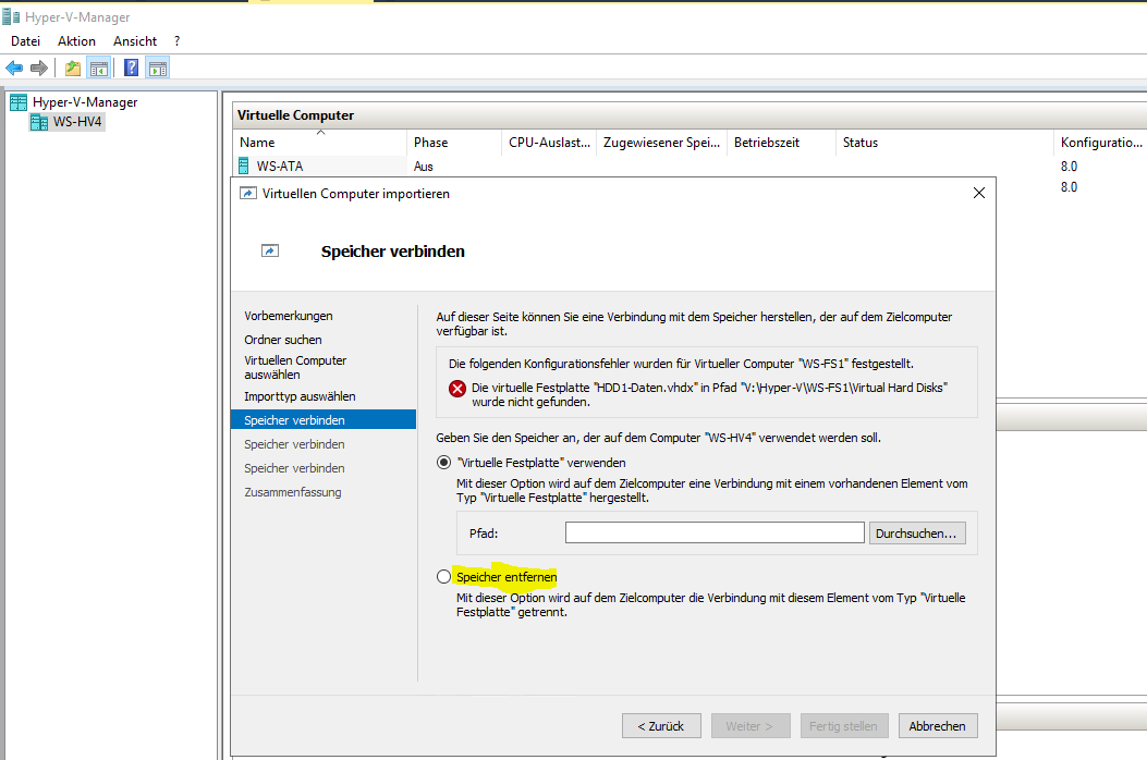 Serie „Migration auf Windows Server 2019“ – Bereitstellung des Hyper-V-Servers WS-HV4