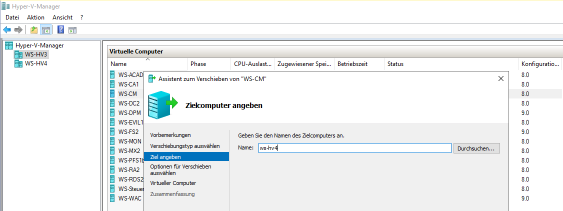 Serie „Migration auf Windows Server 2019“ – Bereitstellung des Hyper-V-Servers WS-HV4