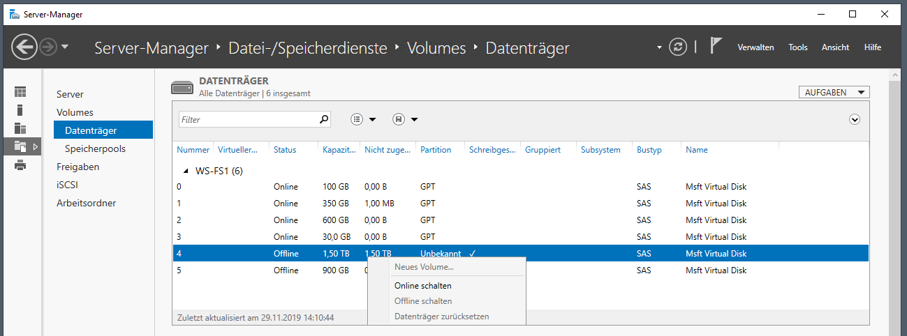 Serie „Migration auf Windows Server 2019“ – Bereitstellung des Hyper-V-Servers WS-HV4