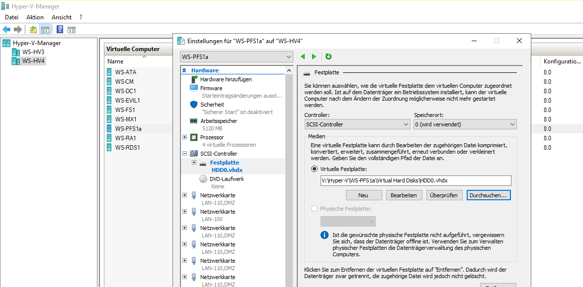 Serie „Migration auf Windows Server 2019“ – Bereitstellung des Hyper-V-Servers WS-HV4