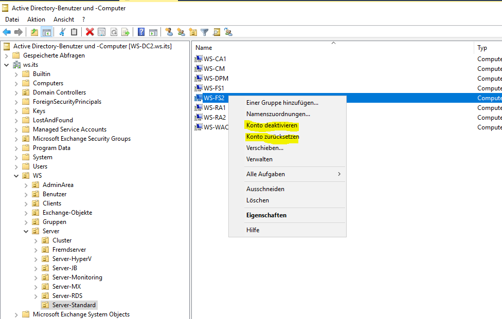 Serie „Migration auf Windows Server 2019“ – Migration der File- und Printserver mit DFSR und DFSN (WS-FS1 &#038; WS-FS2)