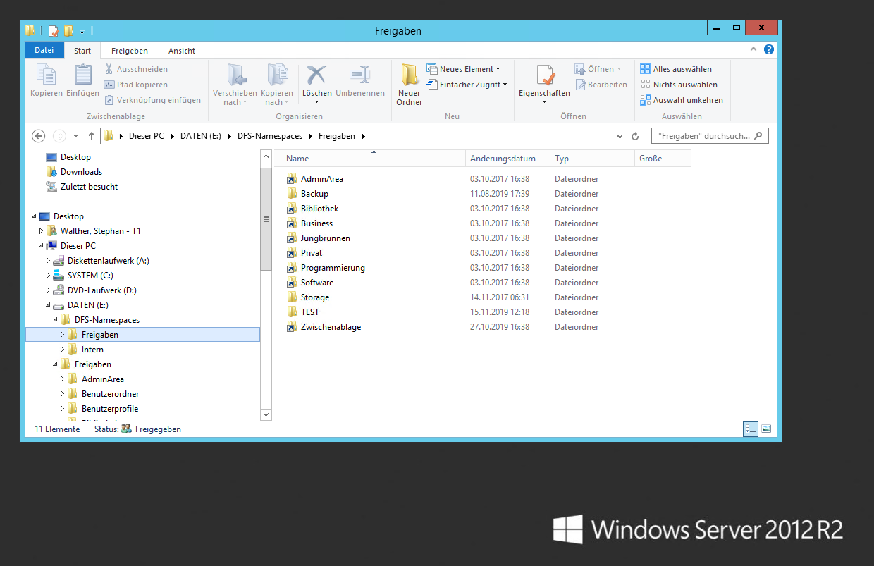 Serie „Migration auf Windows Server 2019“ – Migration der File- und Printserver mit DFSR und DFSN (WS-FS1 &#038; WS-FS2)