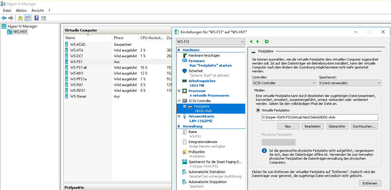 Serie „Migration auf Windows Server 2019“ – Migration der File- und Printserver mit DFSR und DFSN (WS-FS1 &#038; WS-FS2)