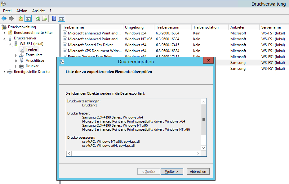 Serie „Migration auf Windows Server 2019“ – Migration der File- und Printserver mit DFSR und DFSN (WS-FS1 &#038; WS-FS2)