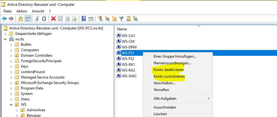 Serie „Migration auf Windows Server 2019“ – Migration der File- und Printserver mit DFSR und DFSN (WS-FS1 &#038; WS-FS2)