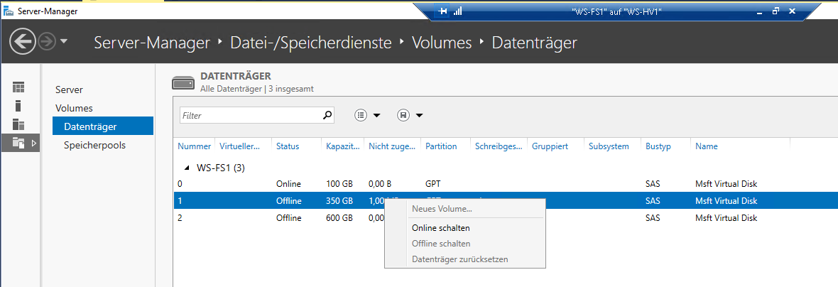 Serie „Migration auf Windows Server 2019“ – Migration der File- und Printserver mit DFSR und DFSN (WS-FS1 &#038; WS-FS2)