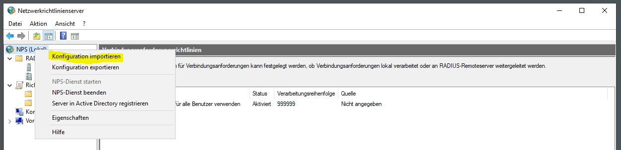 Serie „Migration auf Windows Server 2019“ – Migration des NPS (WS-RA1 &#038; WS-RA2)