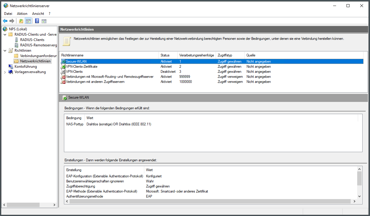 Serie „Migration auf Windows Server 2019“ – Migration des NPS (WS-RA1 &#038; WS-RA2)