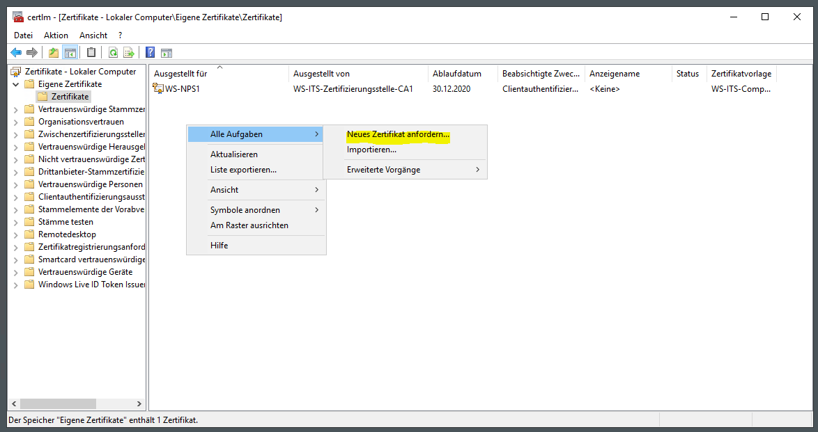 Serie „Migration auf Windows Server 2019“ – Migration des NPS (WS-RA1 &#038; WS-RA2)